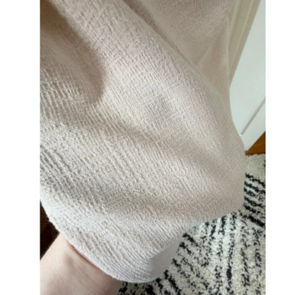 ASOS Cream Textured Twist Mdid Sarong Skirt Size 10